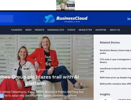 boohoo Group plc blazes trail with AI platform