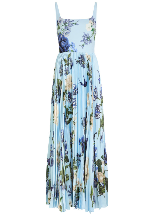 Coniston Floral Linen Blend Mini Dress