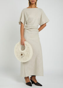 Jacquemus raffia bag