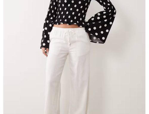 The white linen trousers you need for the British summer
