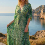 02 boho aztec maxi dress