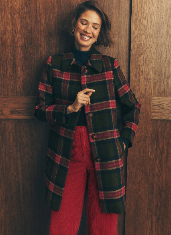 Boden’s Autumn Edit is giving Claudia’s ‘The Traitor’ vibes with tartan and tailoring in the spotlight